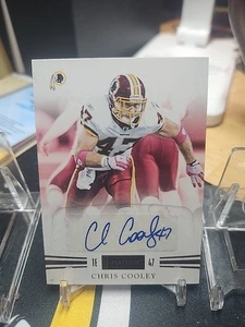 2012 PANINI PLAYBOOK CHRIS COOLEY AUTO #7 65/99 WASHINGTON REDSKINS EBAY RARO - Foto 1 di 3
