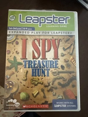 LeapFrog Leapster Leapster2 I Spy Treasure Hunt - New ⭐️⭐️⭐️ - Image 1 of 4