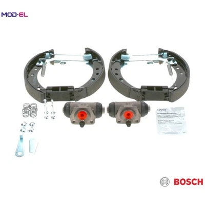 JUEGO ZAPATAS FRENO 0 204 114 612 PARA NISSAN CG10DE 1.0L CG13DE 1.3L 4cyl MARZO II Foto 1 de 4