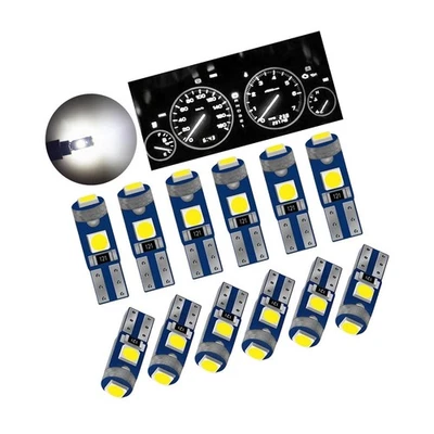 T5 LED Bulbs, 74 73 37 2721 LED Bulb 12 Volt Replacement, Bright Canbus Error... - Image 1 of 4