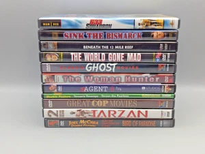 11 DVD Lot Vintage Classic Film Drama B-Movie Horror Action Cult Rare Obscure - Picture 1 of 7