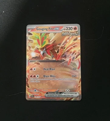 Gouging Fire ex 038/162 SV05: Temporal Forces Holo NM - Image 1 of 2