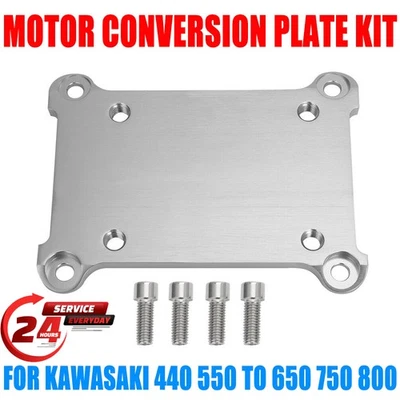 MOTIVEMYSTIQUE For Kawasaki 440 550 To 650 750 800 Motor Conversion Plate Kit Stand Up Jet Ski
