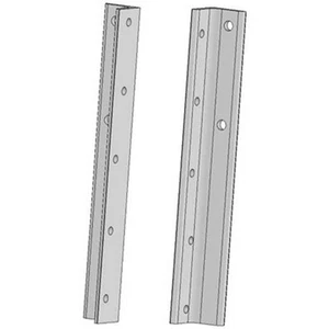 Merritt Frame Drilling Mounting Brackets For Side Mount Aluminum Battery Boxes - Picture 1 of 1
