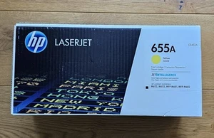 HP 655A Yellow Original LaserJet Toner Cartridge CF452A - Photo 1/6