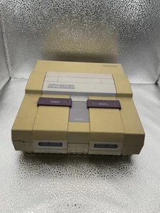 Super Nintendo SNES Console SNS-001 – Untested for Parts As Is - Picture 1 of 6