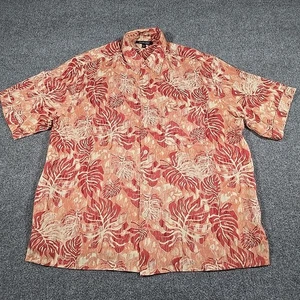Camicia seta di Murano 100% seta uomo L hawaiana tasca con bottoni manica corta morbida - Foto 1 di 14
