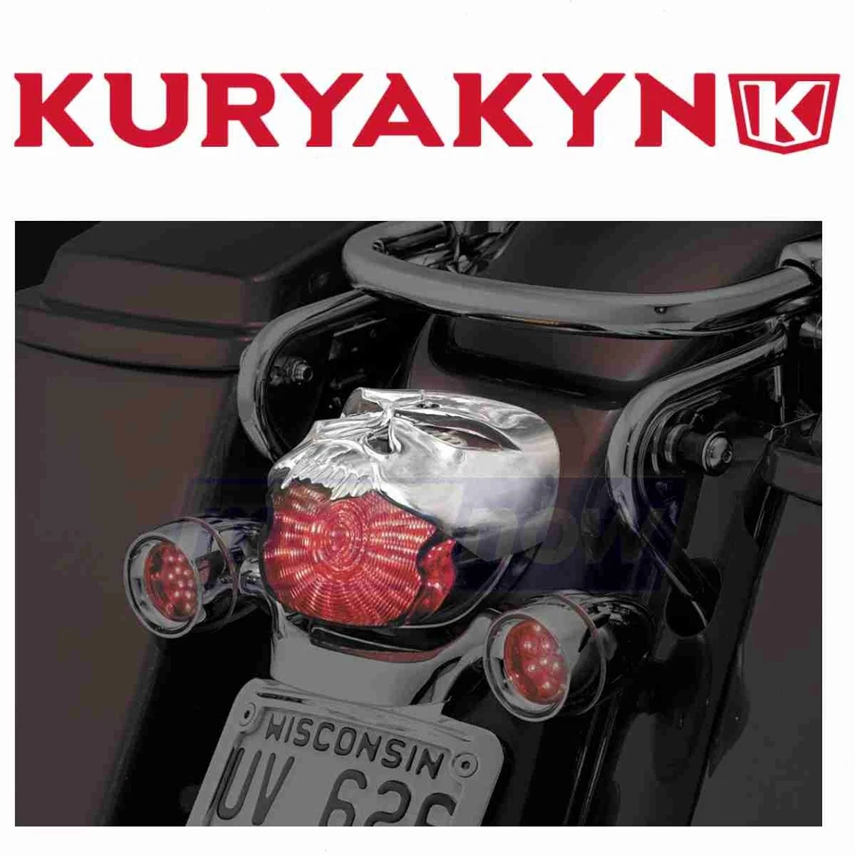 Kuryakyn Zombie Taillight Cover for 1994-2015 Harley Davidson FLHR Road King xt Foto 1 de 4