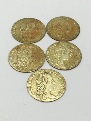 1788 King George III Brass Gaming Tokens In Memory Of The Good Old Days CN2 P592 - Image 1 of 4