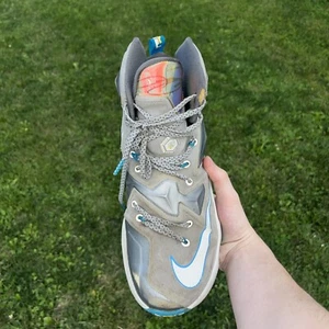 Size 9.5 - Nike LeBron 13 Blue Lagoon 2015 - Picture 1 of 4