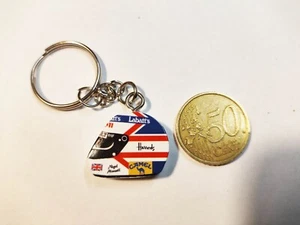 Custom molded resin keyring, F1 N. Mansell helmet - Picture 1 of 1