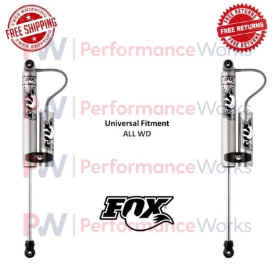 Par de Amortiguadores Fox 2.0 Performance Reservoir Universal 14.120"" Montaje de Ojales de Viaje Foto 1 de 4