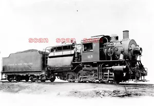 4BB067 2NDGEN NEG 1910s? LEHIGH & NEW ENGLAND RAILROAD 080 CAMELBACK LOCO #115 - Picture 1 of 1