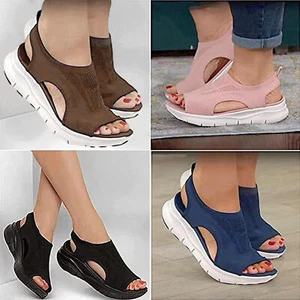 Summer Washable Slingback Orthopedic Slide Sport Sandals Super Comfy Cool - Picture 1 of 16