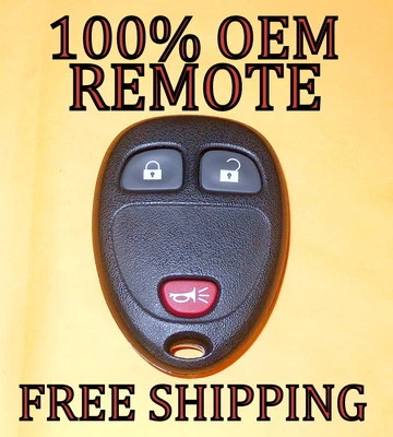100% OEM GM BUICK CHEVY PONTIAC SATURN KEYLESS REMOTE FOB TRANSMITTER 15777636 - Image 1 of 2