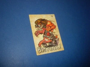 ODD RODS Donruss sticker #12 BIG FINK related Odder Fantastic 1969-1973 - Picture 1 of 4
