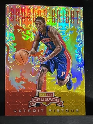 2012-13 Panini Crusade Crusade Red /99 Brandon Knight #32 Rookie RC SP - Image 1 of 4