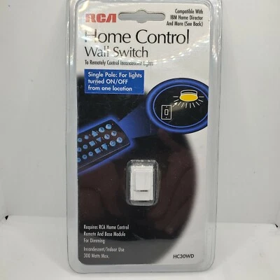 RCA Home Control Wall Switch HC30WD. (Compatible with IBM Home Director) - Image 1 of 3