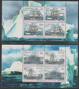 Greenland 2001 Christmas set of 2 Booklet Panes MUH - Bild 1 von 1