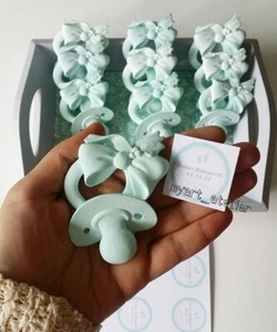10 Duft Gastgeschenke zur Geburt Babyparty Taufe-handgefertigt für Junge Mädchen - Bild 1 von 9