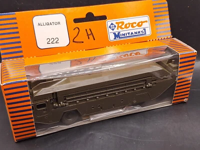 ROCO 222 Minitanks H0 1:87 Militaria Alligator veicolo ponte e trasmissione M2 - Immagine 1 di 3