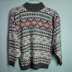 Vintage American Pride weicher Herren L Pullover 100% Acryl Made in USA Langarm - Bild 1 von 7