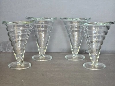 Juego de 4 vasos de postre Cornucopia Bormioli Rocco de colección, hechos en Italia Foto 1 de 4