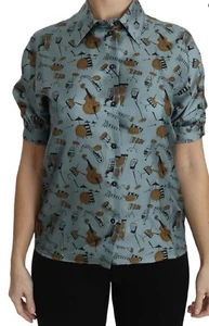 dolce gabbana Silk blouse women L - Picture 1 of 8
