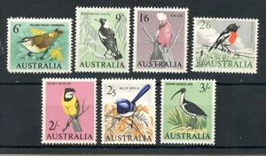 1964~66 NATIVE BIRDS “7” VALUE SET MUH. - Picture 1 of 2