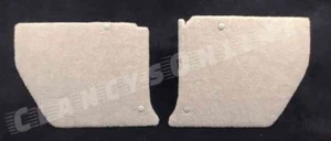 Holden HJ-HX-HZ kick panels L & R. Light Beige carpet. NEW. Incl trim clips. - Picture 1 of 1
