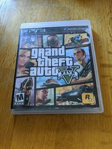 Grand Theft Auto V W/ Manual (Sony PlayStation 3, 2013) TESTED - Picture 1 of 1