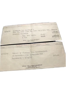 Gulf Oil 1943 refund - Picture 1 of 4