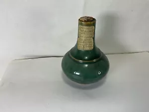 VV2 Vintage Antique Circa 1900 Chinese Green Ceramic Bottle For Adults - Picture 1 of 5