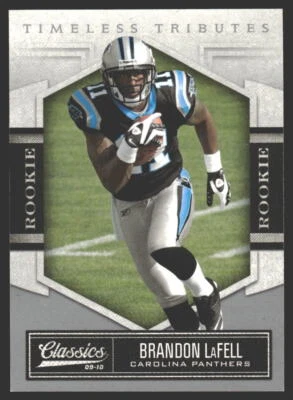 Brandon LaFell #113 2010 Panini Classics Timeless Tributes Silver SN/100,RC - Image 1 of 2