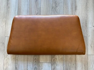 Cognac Cuero Tacto Humano Perfecto Silla Reposacabezas Cojín PC-410 o PC-510 - Imagen 1 de 7