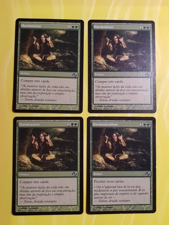 #619 | HARMONIZE (PT×3 FR×1)(PACK 4) MTG 2007 PLANAR CHAOS - Image 1 of 4