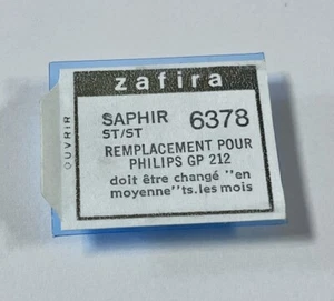 NOS Zafira 6378 Diamant Philips GP212 Replacement New Diamond Stylus Boxes - Photo 1/2