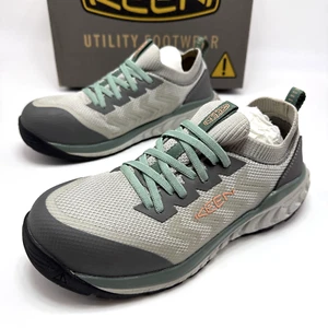 Keen Utility Womens 7 M Arvada Shift CT Steel Grey Green Synthetic Work Shoes - Picture 1 of 6