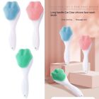 Cute Silicone Massage Brush Face Scrubber  Makeup Removal Skin Care Tool