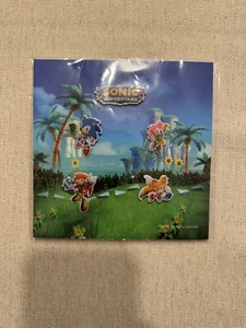 New Sega Sonic Superstars Promotional Pin Badges Set 5 Pack Gaming Merchandise - Picture 1 of 2