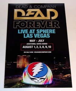 Dead FOREVER - Dead & Co. Grateful Dead Bob Weir SPHERE 2024 Poster 19" x 13" - Picture 1 of 4