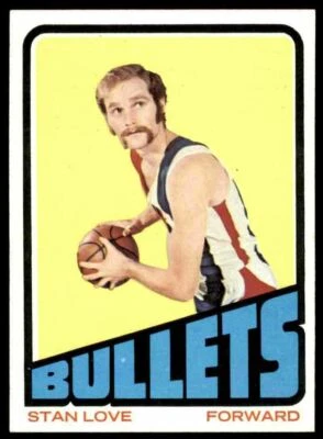 1972-73 Topps Nm-Super Nice Stan Love-Make Offer 28 Baltimore Bullets #2 - Image 1 of 2