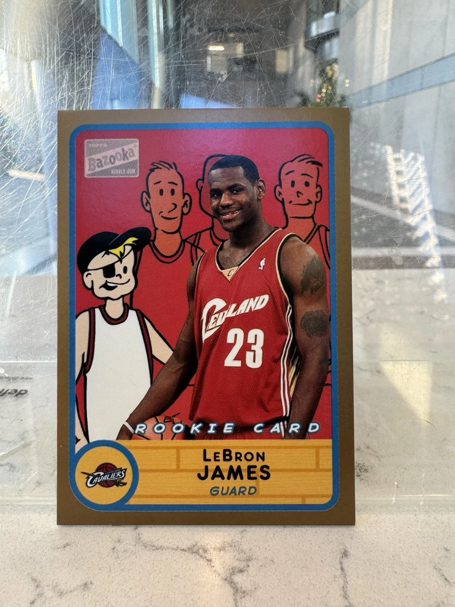 Bazooka LeBron James Basketball Trading Card Singles for sale | eBay
