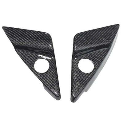 Pair Carbon Fiber Tweeter Covers for Maserati For GranTurismo Models 2007 2020 - Image 1 of 4