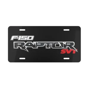 F-150 Raptor Vanity Plate, Custom Car Accessory, Gift for Truck Enthusiasts - Picture 1 of 5