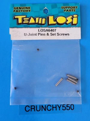 Team Losi LOSA6407 pasadores de junta en U y tornillos de juego (4) pieza de radiocontrol vintage Foto 1 de 3