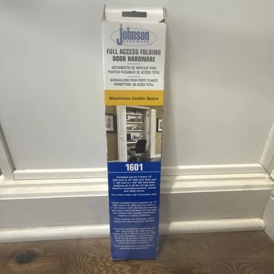 Johnson 100% Full Access Folding Door Hardware Set,No 1601218P,  Level & Tool - Image 1 of 4