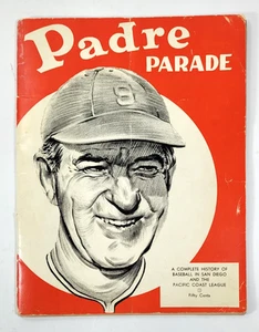 Padre Parade 1949 San Diego Padres Pacific Coast League PCL Vintage Yearbook - Bild 1 von 18