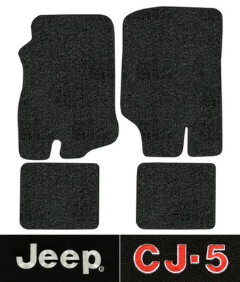 Alfombrillas Jeep CJ5 1976-1983 - 4 piezas - Cutpile Foto 1 de 4