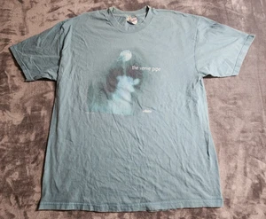 Vintage The Verve Pipe Shirt Mens Extra Large Blue Green Villains Album Cover Z* - Picture 1 of 8